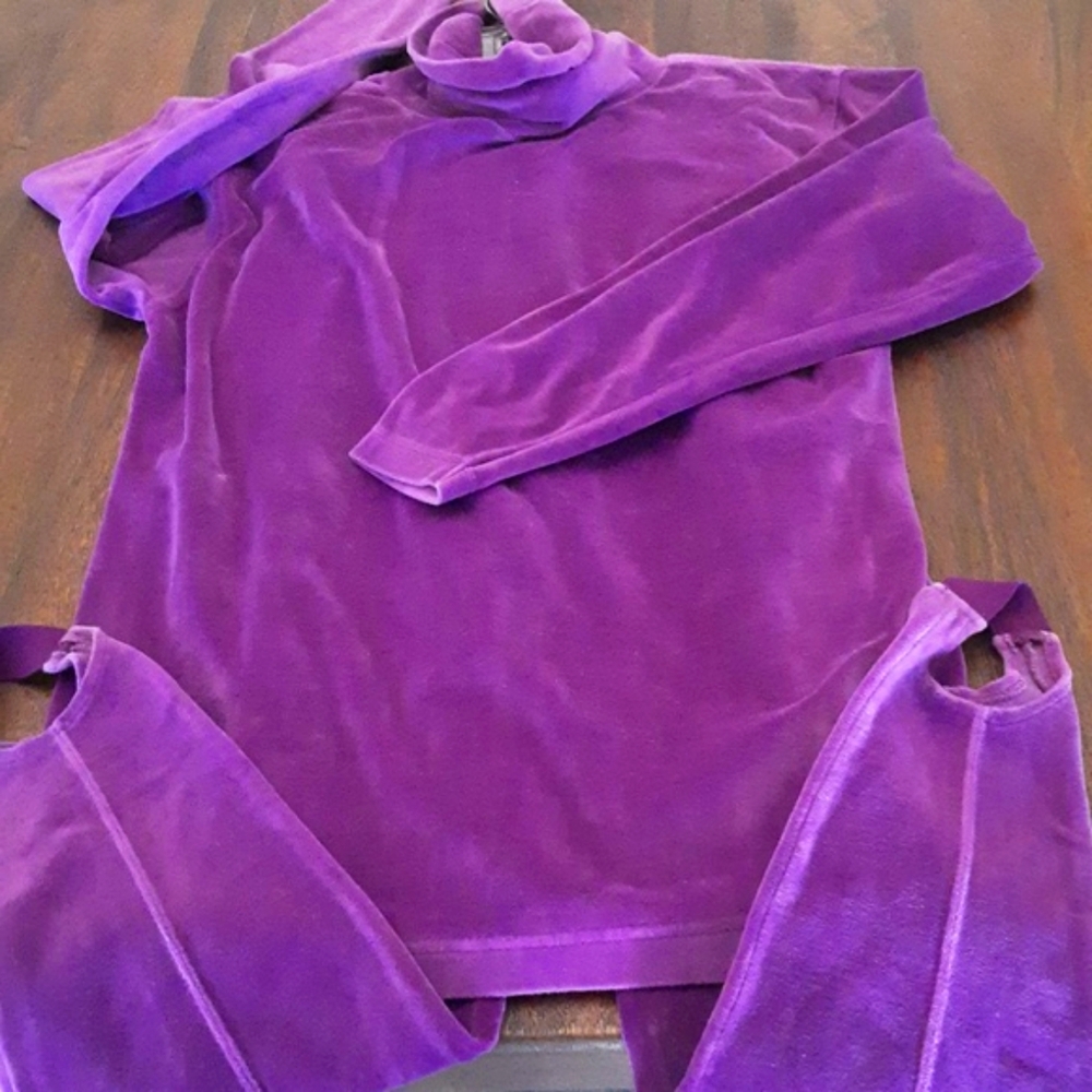 Luxurious Liz Sport Purple Two-piece Lounge Wear Set
